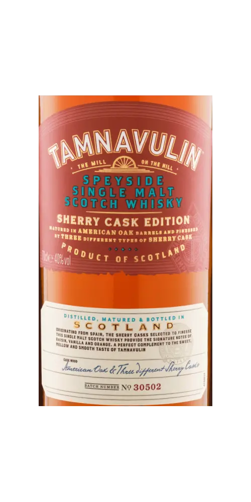 Tamnavulin - Sherry Cask Edition (Box)