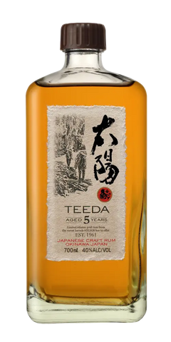 Japan Rum TEEDA - KIYOMI AGED 5 Jahre 700ml Flasche 40%