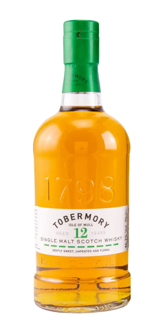 Schottland Islands Single Malt Whisky Tobermory 12 Jahre 700ml Flasche 46,3%