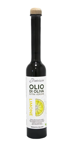 Italien Native Olivenöl extra vergine mit Zitrone Patrizia Feinkost - Olio di Oliva Limone 100ml Flasche