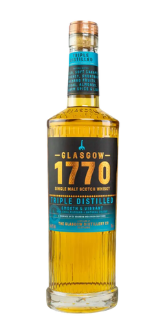 Schottland Single Malt Whisky Lowlands 1770 Glasgow - Triple Distilled 700ml Flasche 46%