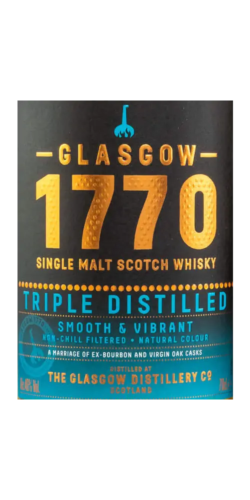 1770 Glasgow - Triple Distilled (Box)