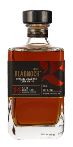Single Malt Whisky Lowlands Bladnoch 14 Jahre Sherry Cask 700ml 47%